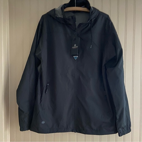STORMTECH Men’s Tritium Shell TRS-1 Black Jacket NEW With Tags Men’s Size Large - Picture 2 of 9